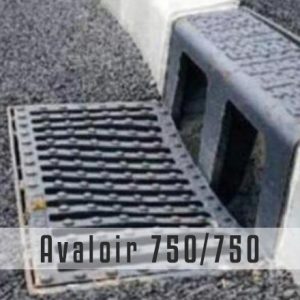 AVALOIR CADRE ET PLAQUE 750/750