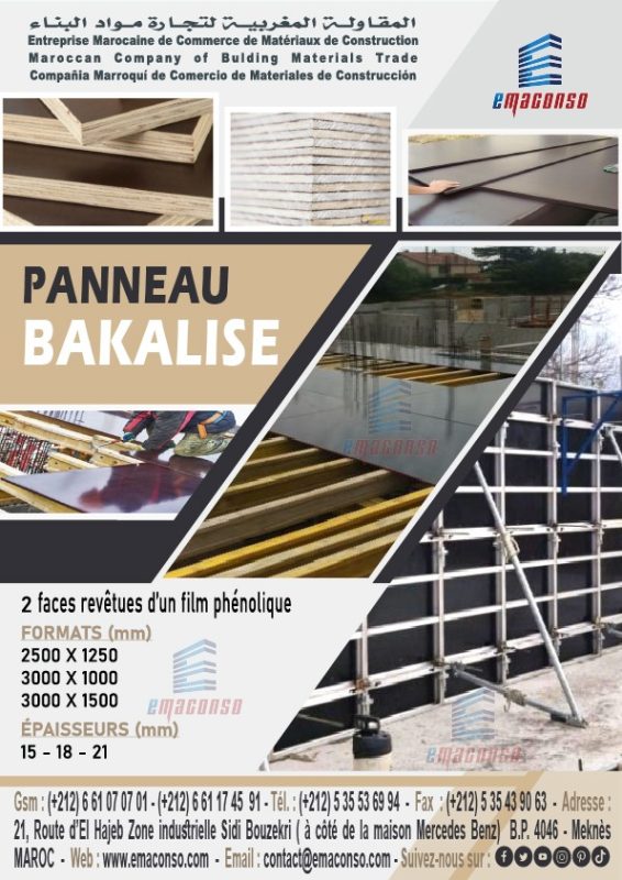 Panneaux bakélisés
