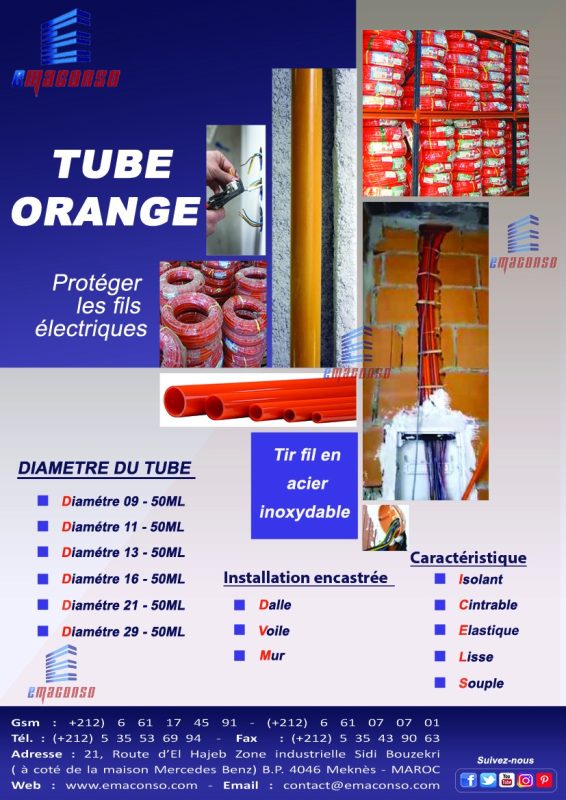 tube orange