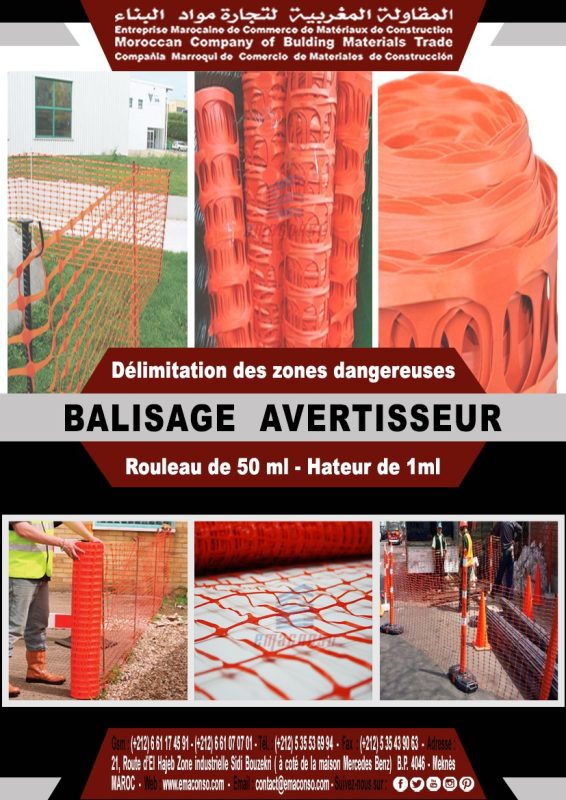BALISAGE AVERTISSEUR
