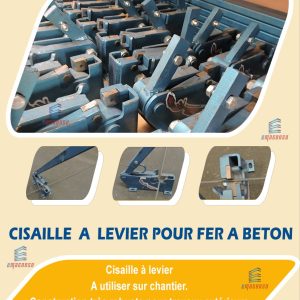 CISAILLE À LEVIER POUR FER À BÉTON