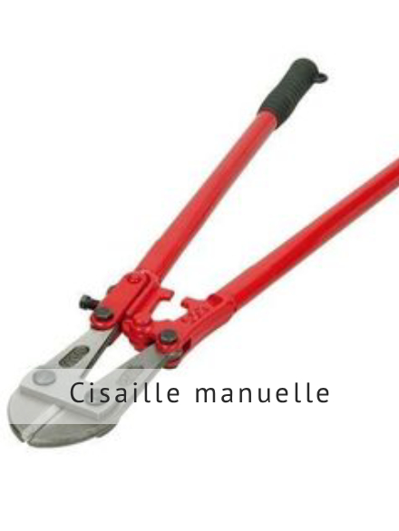 Cisaille manuelle