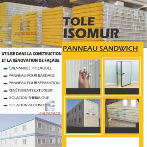 TOLE ISOMUR / PANNEAU SANDWICH