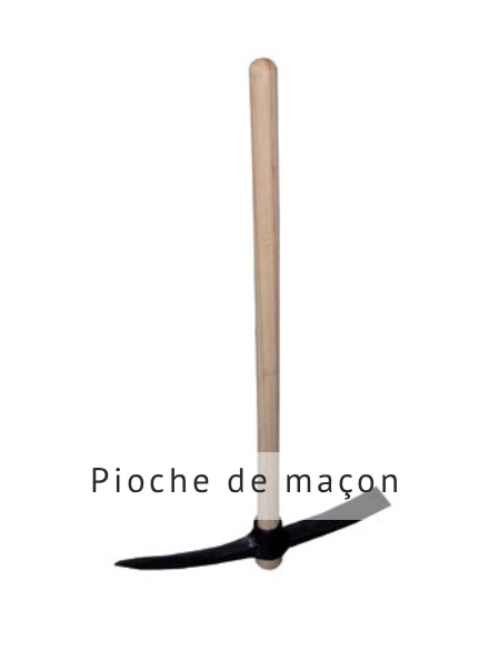 pioche de maçon