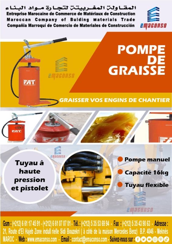 POMPE DE GRAISSE