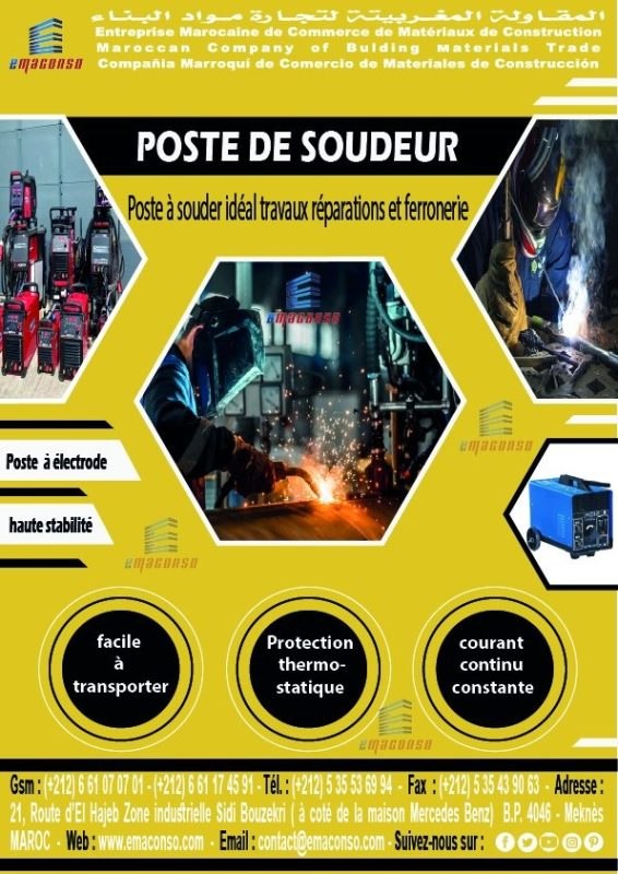POSTE DE SOUDEUR