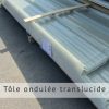 Tôle ondulée translucide