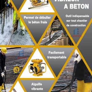 VIBREUR À BÉTON