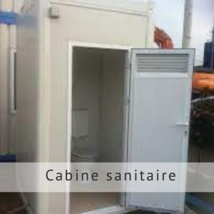 cabine sanitaire