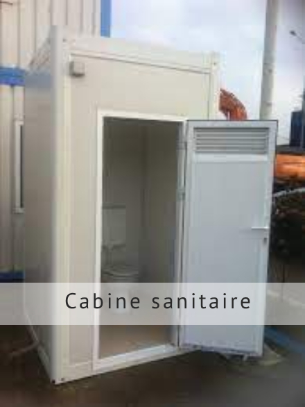 cabine sanitaire