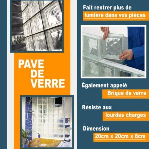pavé de verre