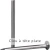 clou à tête plate