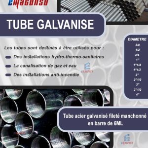 TUBE GALVANISÉ