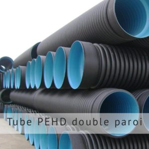 TUBE PEHD DOUBLE PAROI
