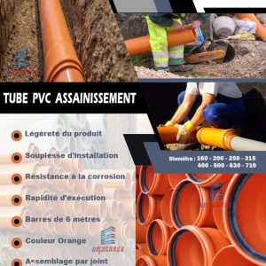 TUBE PVC ASSAINISSEMENT