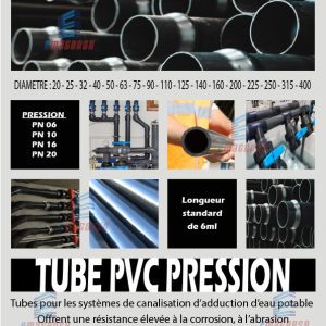 TUBE PVC PRESSION