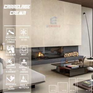 CARRELAGE CREMA
