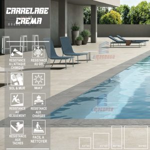 CARRELAGE CREMA