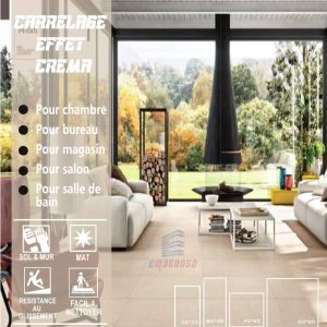 CARRELAGE EFFET CREMA