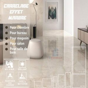 CARRELAGE EFFET MARBRE