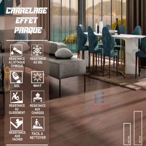 CARRELAGE EFFET PARQUET