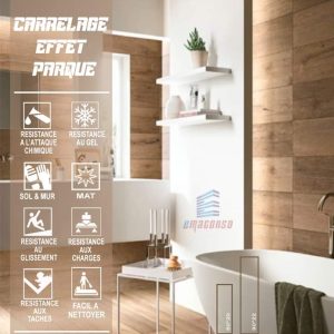 CARRELAGE EFFET PARQUET