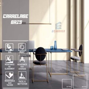 CARRELAGE GRIS