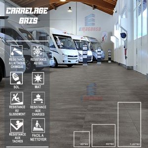 CARRELAGE GRIS