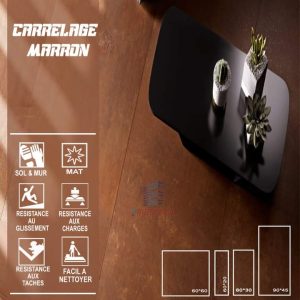 CARRELAGE MARRON