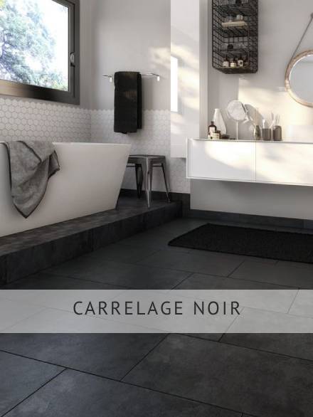 CARRELAGE NOIR