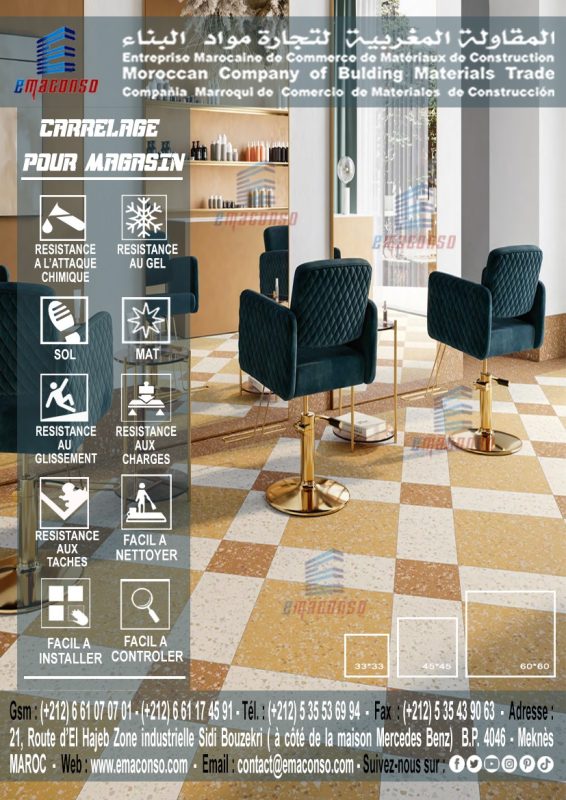 CARRELAGE POUR MAGASIN