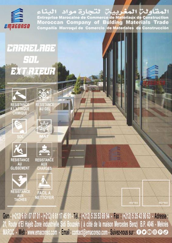 CARRELAGE SOL EXTERIEUR