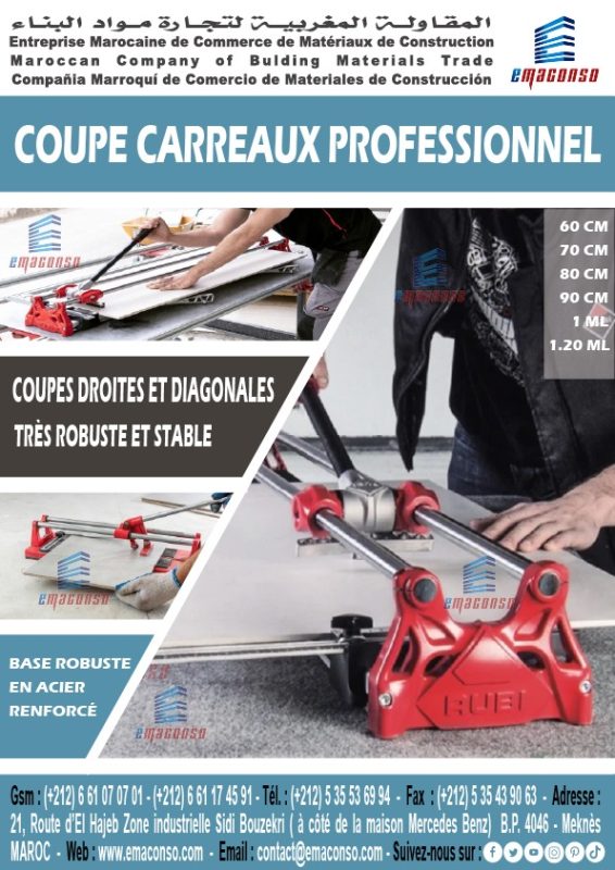 COUPE CARREAUX PROFESSIONNEL