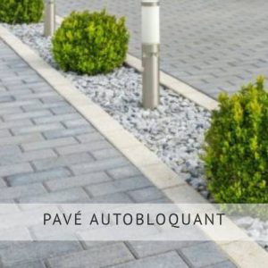 PAVÉ AUTOBLOQUANT